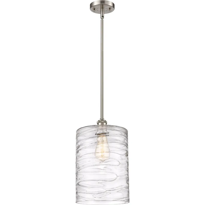Ballston Cobbleskill 1 Light 9 inch Brushed Satin Nickel Mini Pendant Ceiling Light