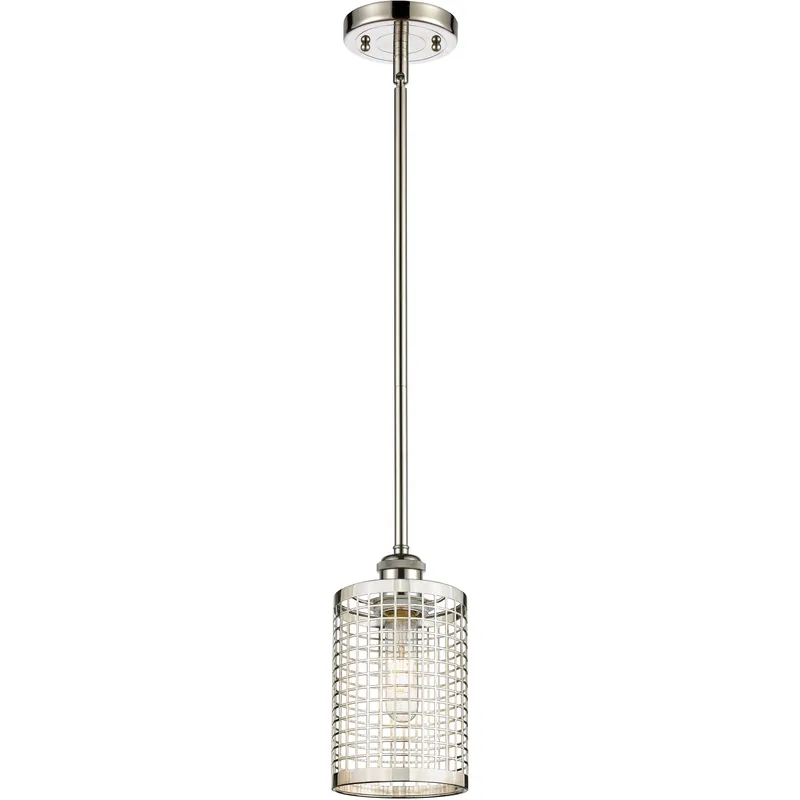 Nestbrook 1 Light 4.75 inch Polished Nickel Pendant Ceiling Light