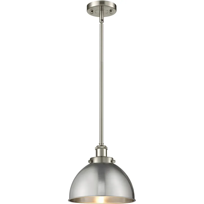 Ballston Urban LED 10 inch Brushed Satin Nickel Pendant Ceiling Light