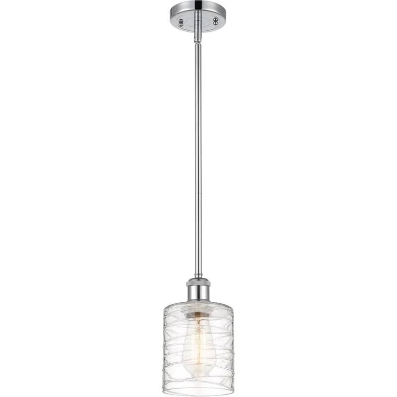 Ballston Cobbleskill 1 Light 5 inch Polished Chrome Mini Pendant Ceiling Light