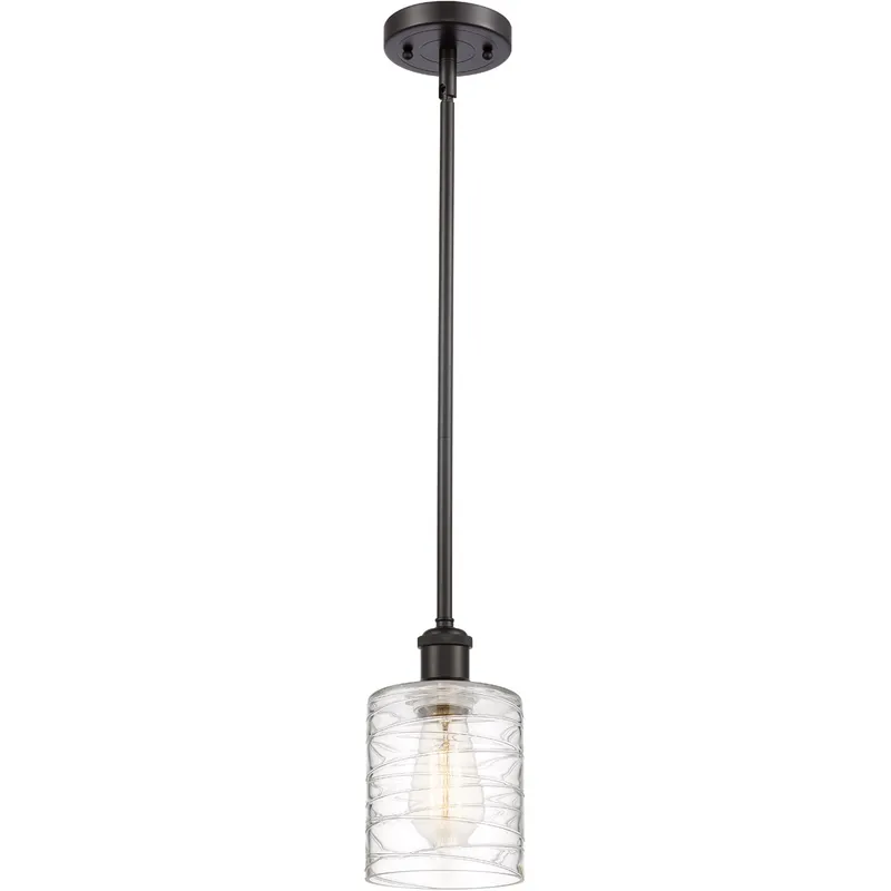 Ballston Cobbleskill 1 Light 5 inch Oil Rubbed Bronze Mini Pendant Ceiling Light