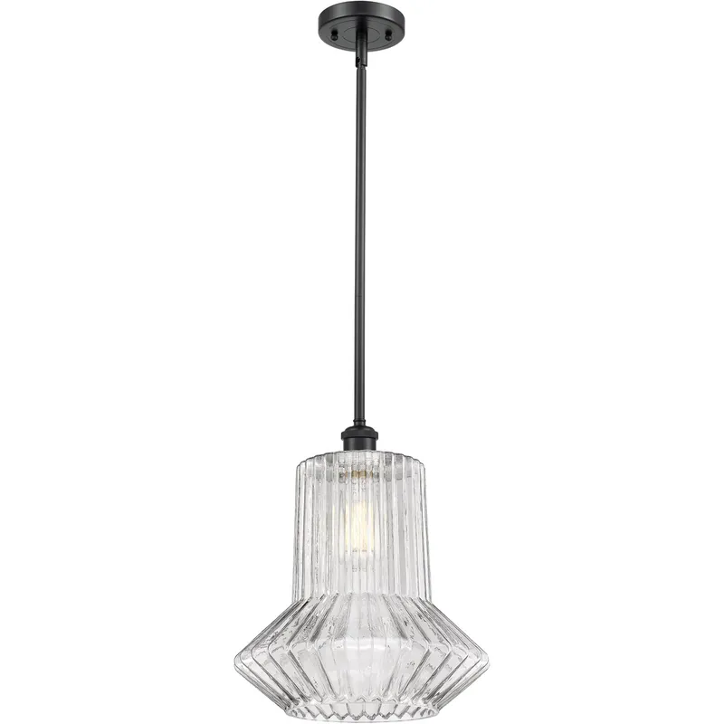 Ballston Springwater LED 12 inch Matte Black Pendant Ceiling Light, Ballston