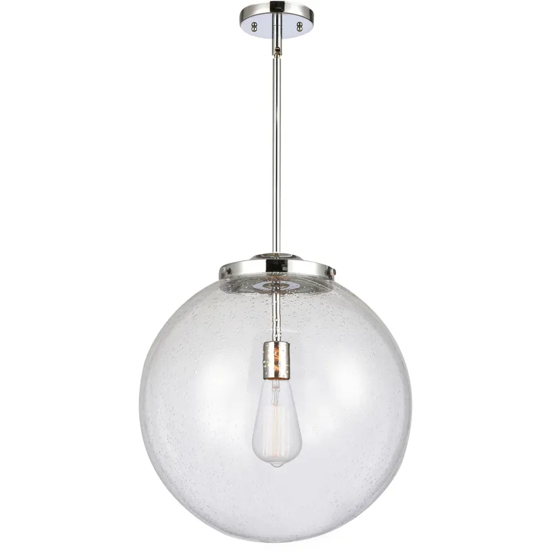Franklin Restoration Beacon LED 16 inch Polished Chrome Pendant Ceiling Light in Seedy
