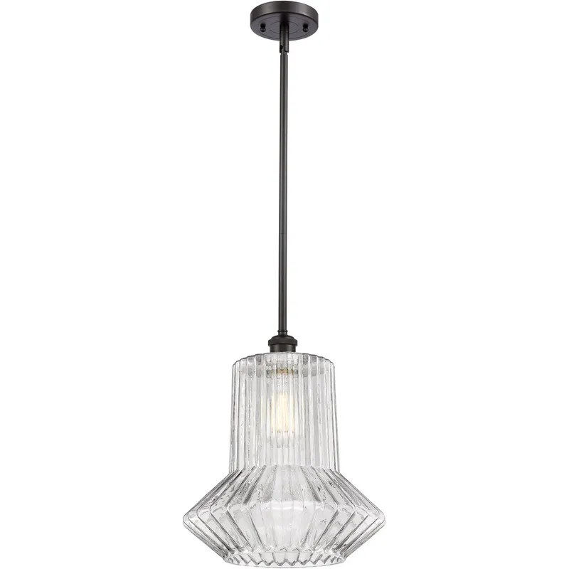 Ballston Springwater LED 12 inch Oil Rubbed Bronze Pendant Ceiling Light, Ballston