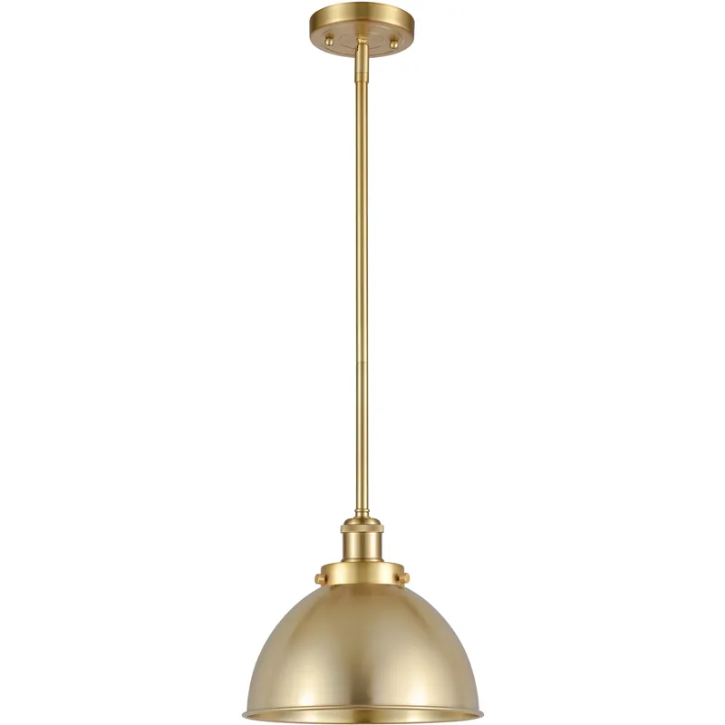 Ballston Urban LED 10 inch Satin Gold Pendant Ceiling Light