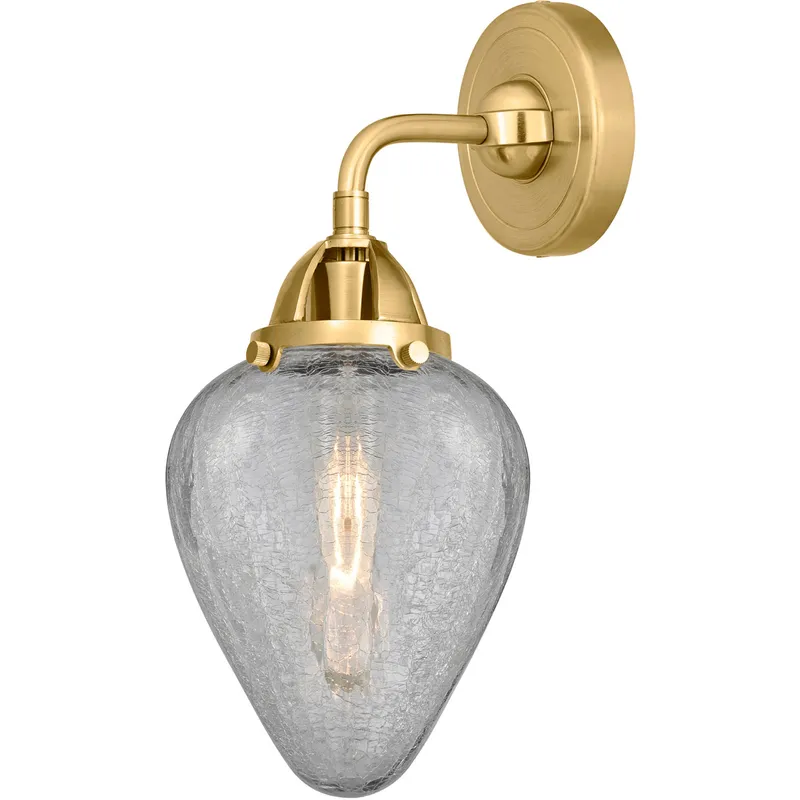Nouveau 2 Geneseo LED 7 inch Satin Gold Sconce Wall Light