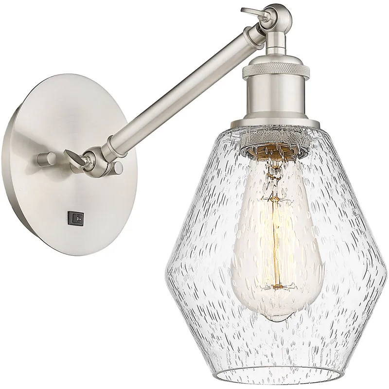 Ballston Cindyrella 1 Light 6 inch Brushed Satin Nickel Sconce Wall Light