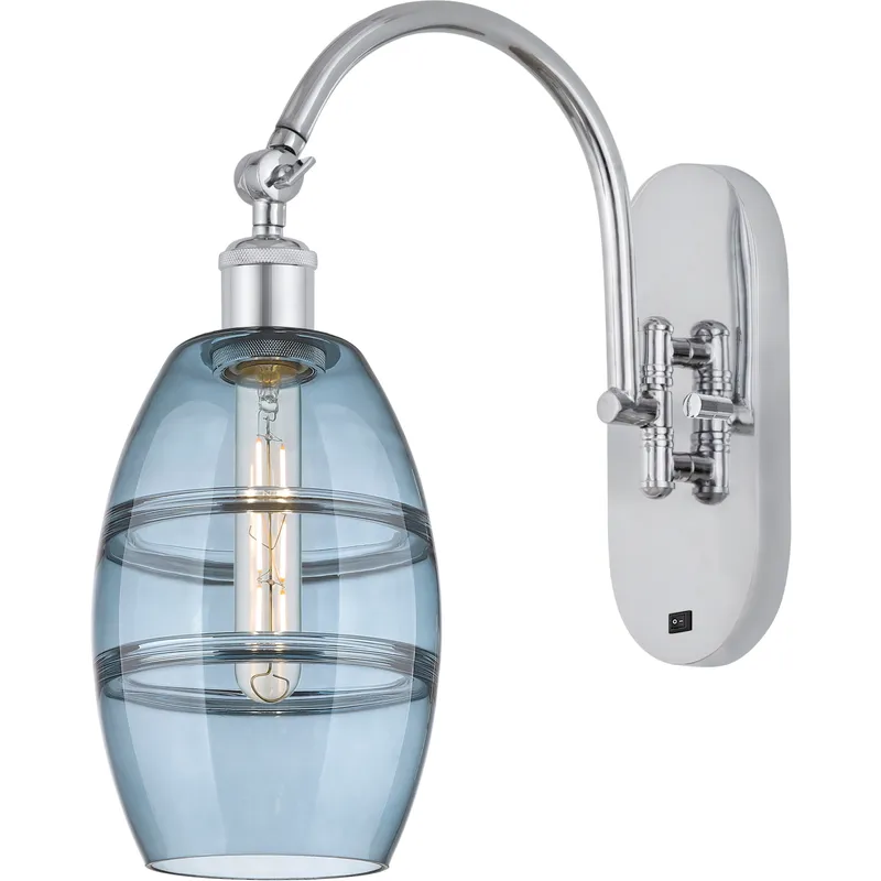 Ballston Vaz 1 Light 5.88 inch Polished Chrome Sconce Wall Light