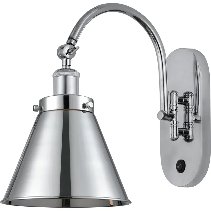 Franklin Restoration Appalachian 1 Light 8 inch Polished Chrome Sconce Wall Light