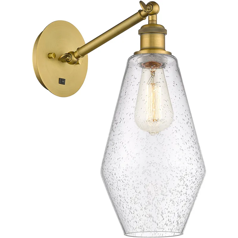 Ballston Cindyrella 1 Light 7 inch Brushed Brass Sconce Wall Light