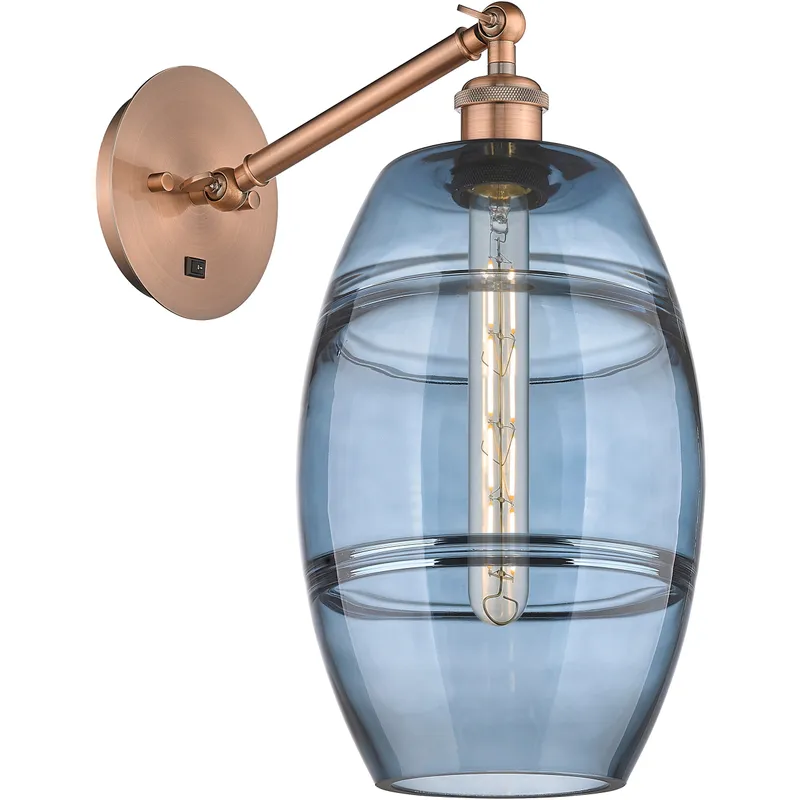 Ballston Vaz 1 Light 8 inch Antique Copper Sconce Wall Light