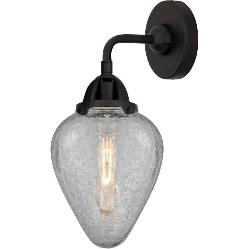 Nouveau 2 Geneseo LED 7 inch Matte Black Sconce Wall Light