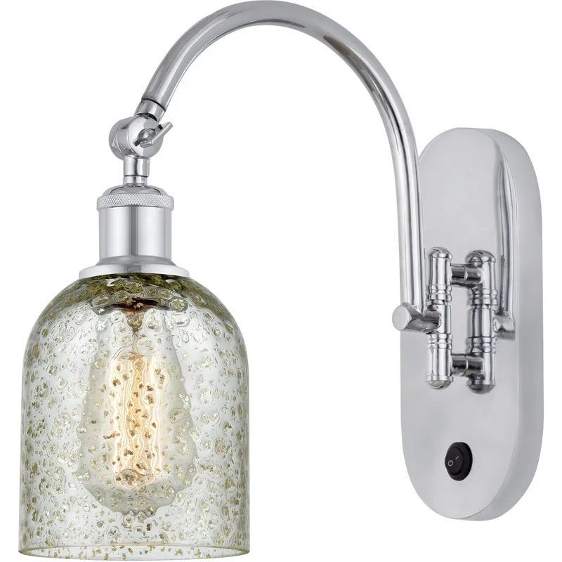 Ballston Caledonia 1 Light 5 inch Polished Chrome Sconce Wall Light