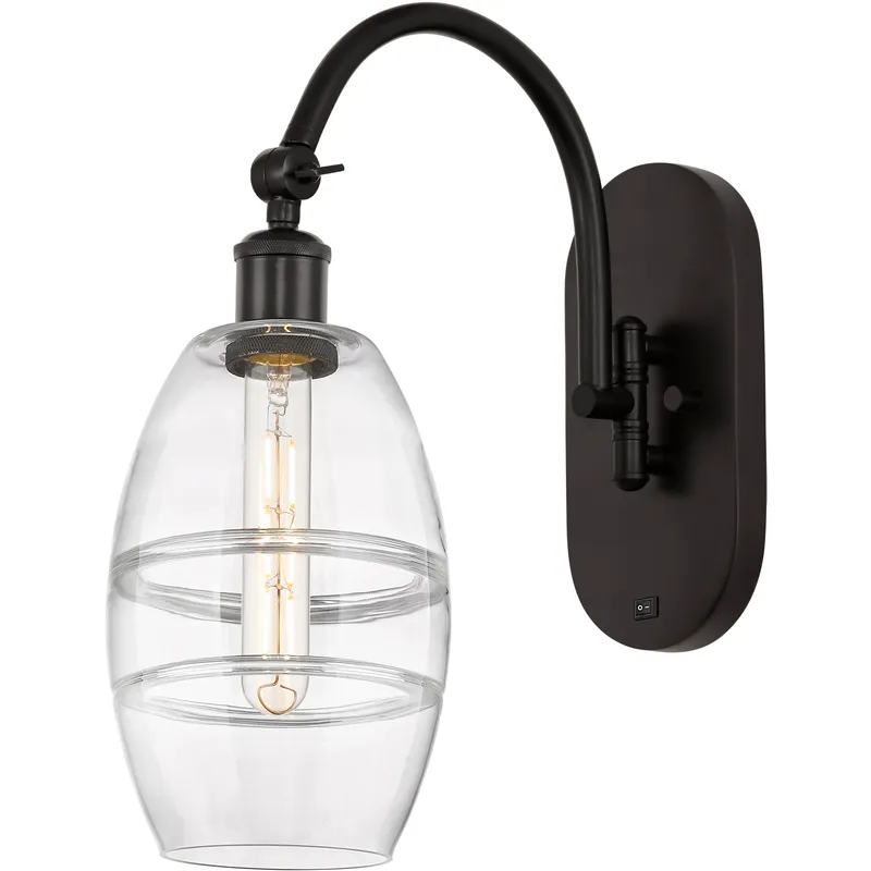 Ballston Vaz 1 Light 5.88 inch Oil Rubbed Bronze Sconce Wall Light