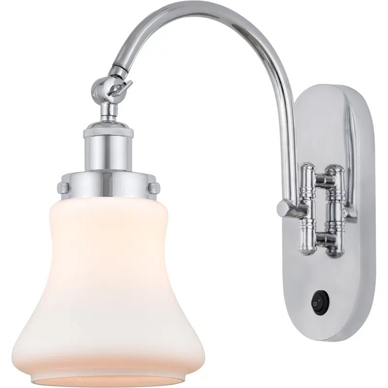 Franklin Restoration Bellmont LED 7 inch Polished Chrome Sconce Wall Light