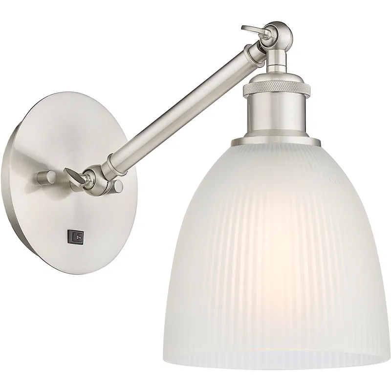 Ballston Castile LED 6 inch Brushed Satin Nickel Sconce Wall Light