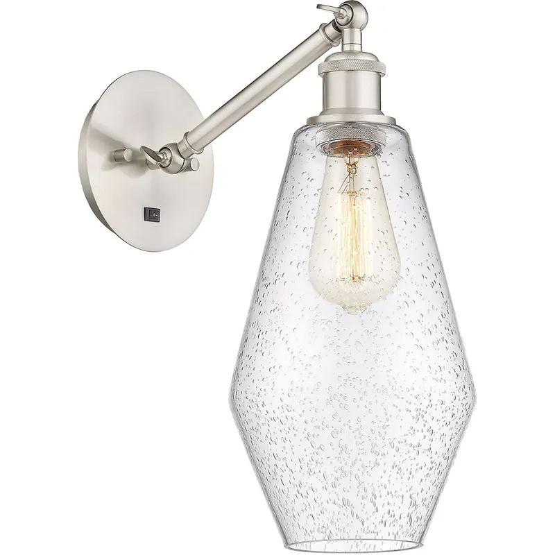Ballston Cindyrella 1 Light 7 inch Brushed Satin Nickel Sconce Wall Light