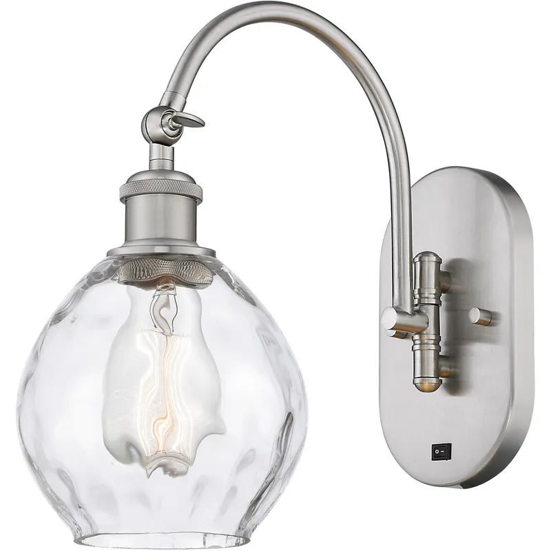 Ballston Waverly 1 Light 6 inch Brushed Satin Nickel Sconce Wall Light