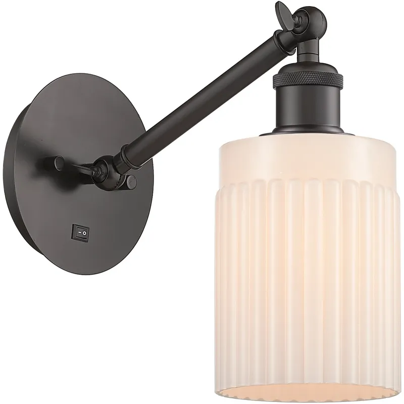 Ballston Hadley 1 Light 5 inch Oil Rubbed Bronze Sconce Wall Light