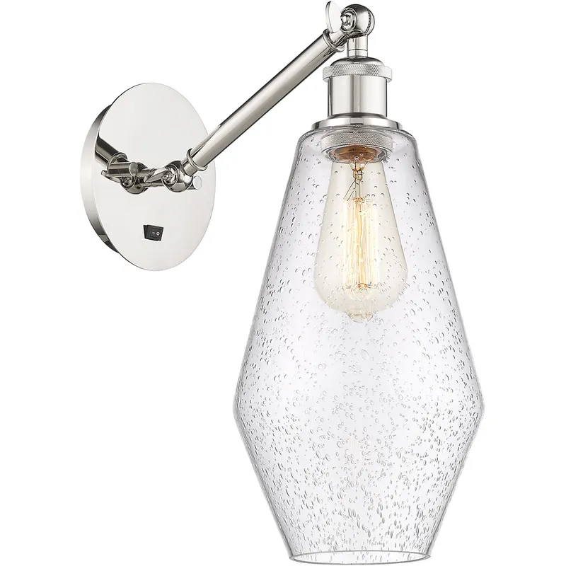 Ballston Cindyrella 1 Light 7 inch Polished Nickel Sconce Wall Light