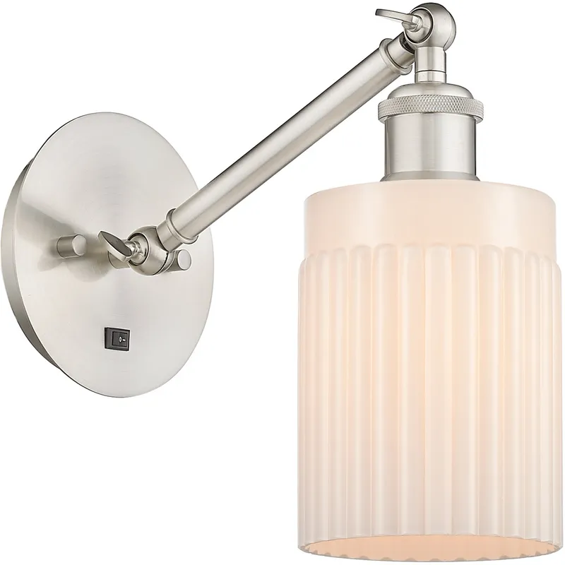 Ballston Hadley 1 Light 5 inch Brushed Satin Nickel Sconce Wall Light