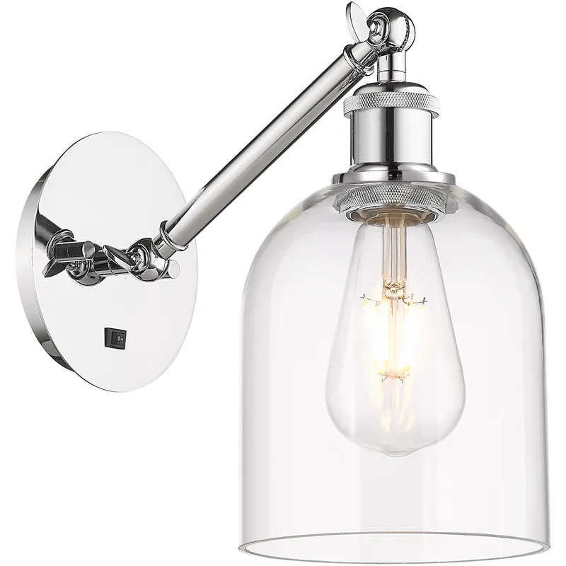 Ballston Bella 1 Light 5.5 inch Polished Chrome Sconce Wall Light