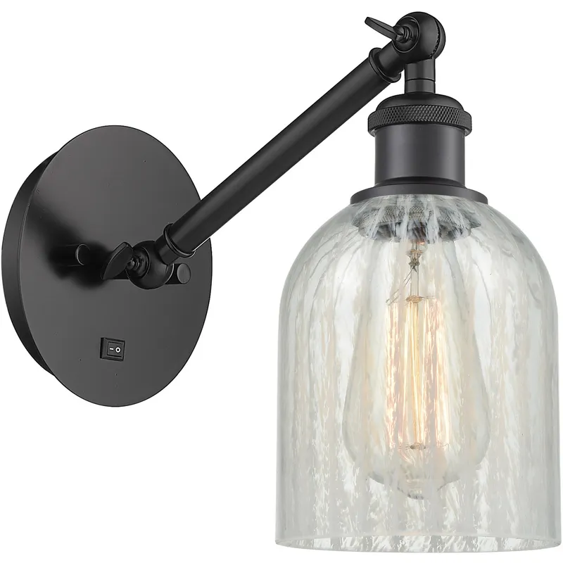Ballston Caledonia LED 5 inch Matte Black Sconce Wall Light