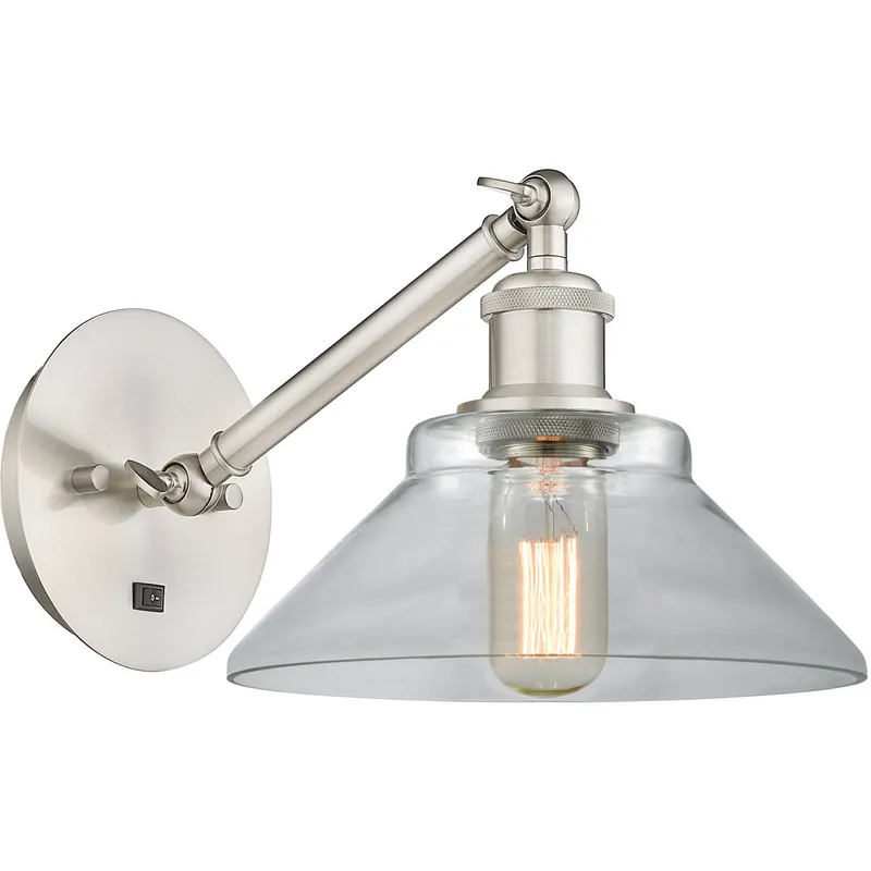 Ballston Orwell LED 8 inch Brushed Satin Nickel Sconce Wall Light