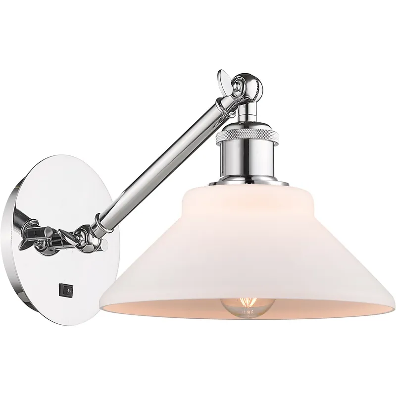 Ballston Orwell LED 8 inch Polished Chrome Sconce Wall Light
