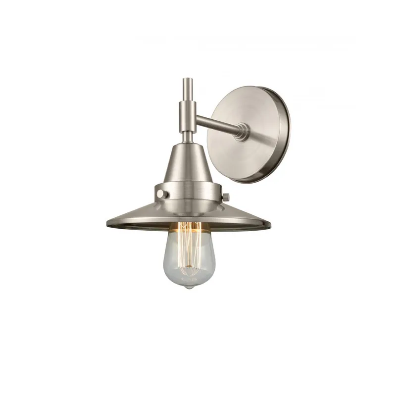 Caden 1 Light 8 inch Satin Nickel Sconce Wall Light