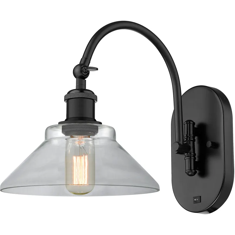 Ballston Orwell LED 8 inch Matte Black Sconce Wall Light