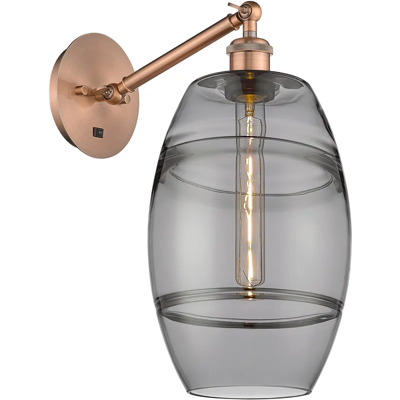 Ballston Vaz 1 Light 8 inch Antique Copper Sconce Wall Light