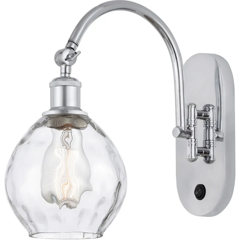 Ballston Waverly 1 Light 6 inch Polished Chrome Sconce Wall Light
