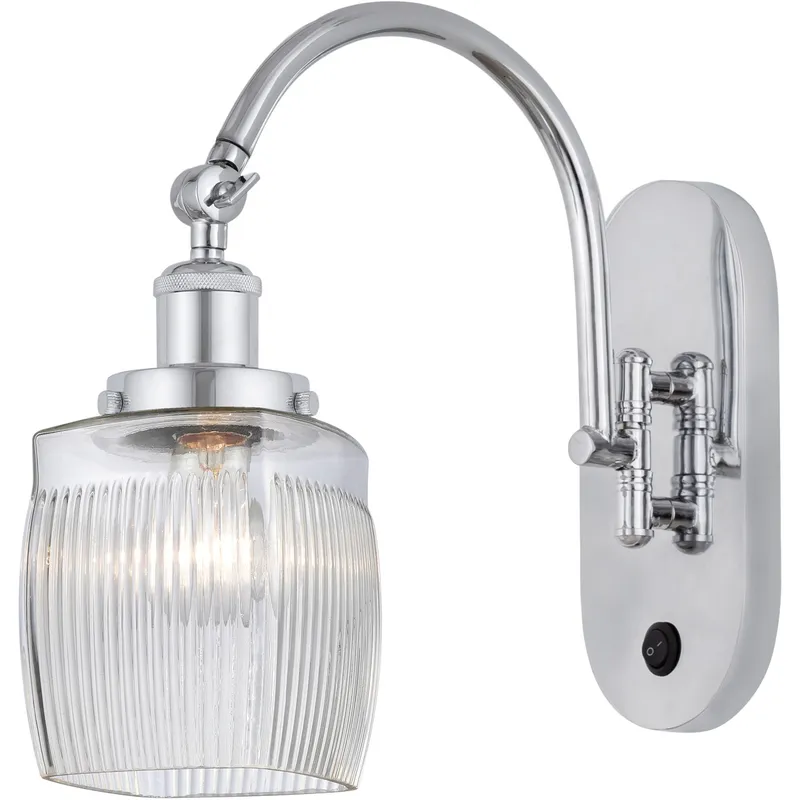 Franklin Restoration Colton LED 6 inch Polished Chrome Sconce Wall Light