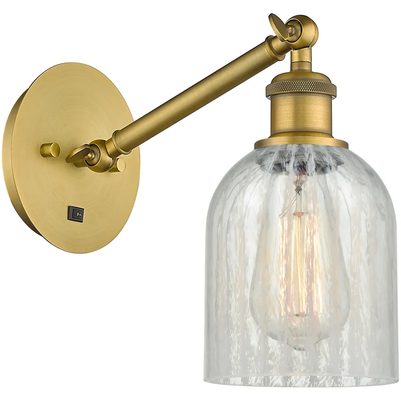 Ballston Caledonia LED 5 inch Brushed Brass Sconce Wall Light