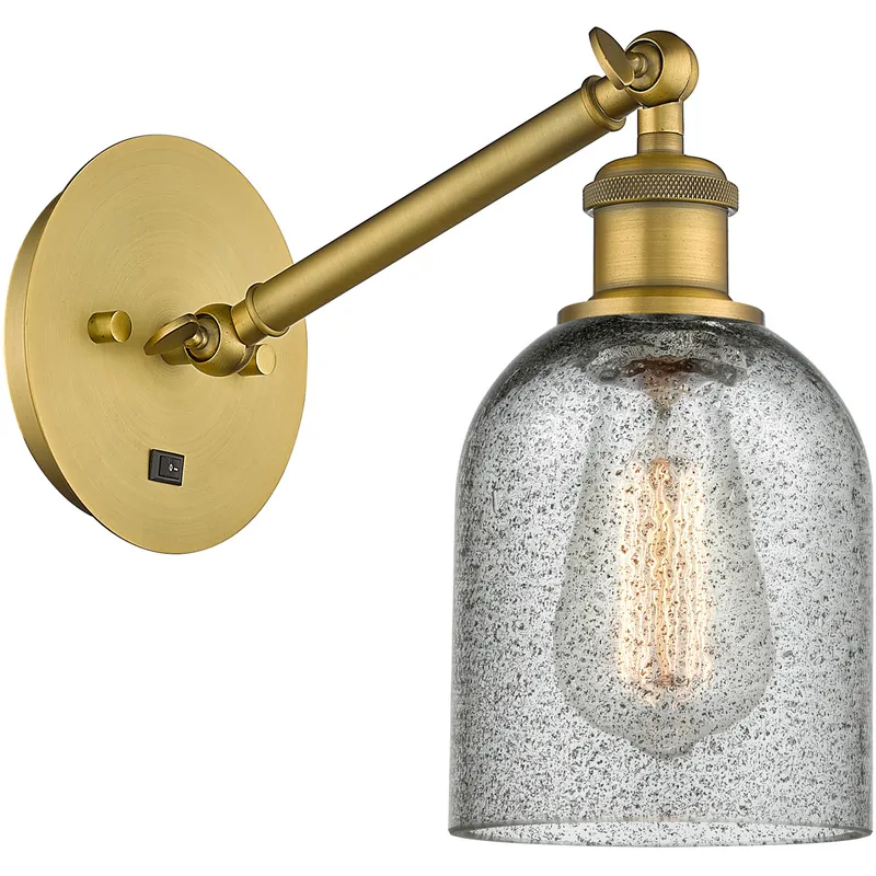 Ballston Caledonia LED 5 inch Brushed Brass Sconce Wall Light