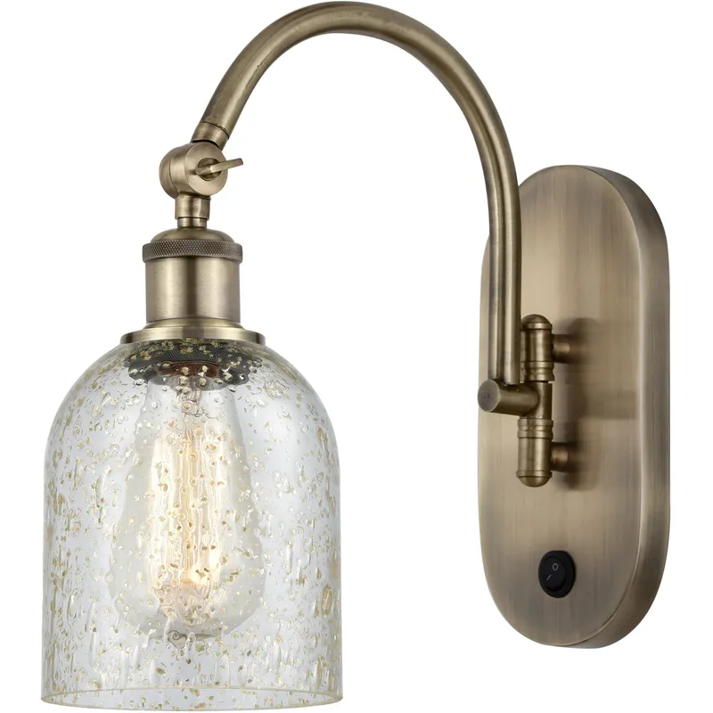 Ballston Caledonia 1 Light 5 inch Antique Brass Sconce Wall Light