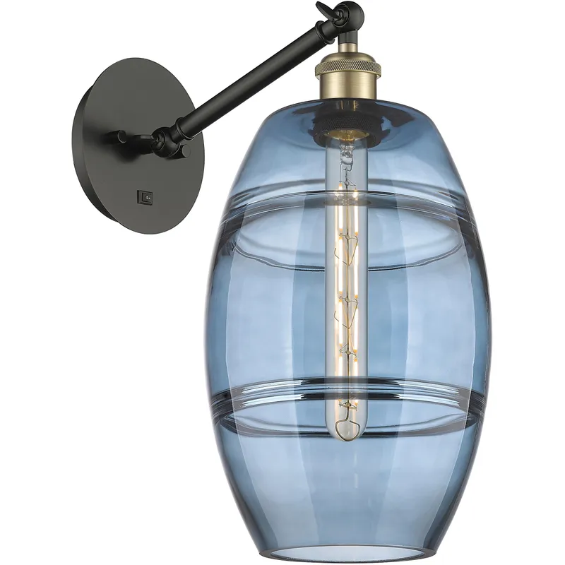 Ballston Vaz 1 Light 8 inch Black Antique Brass Sconce Wall Light