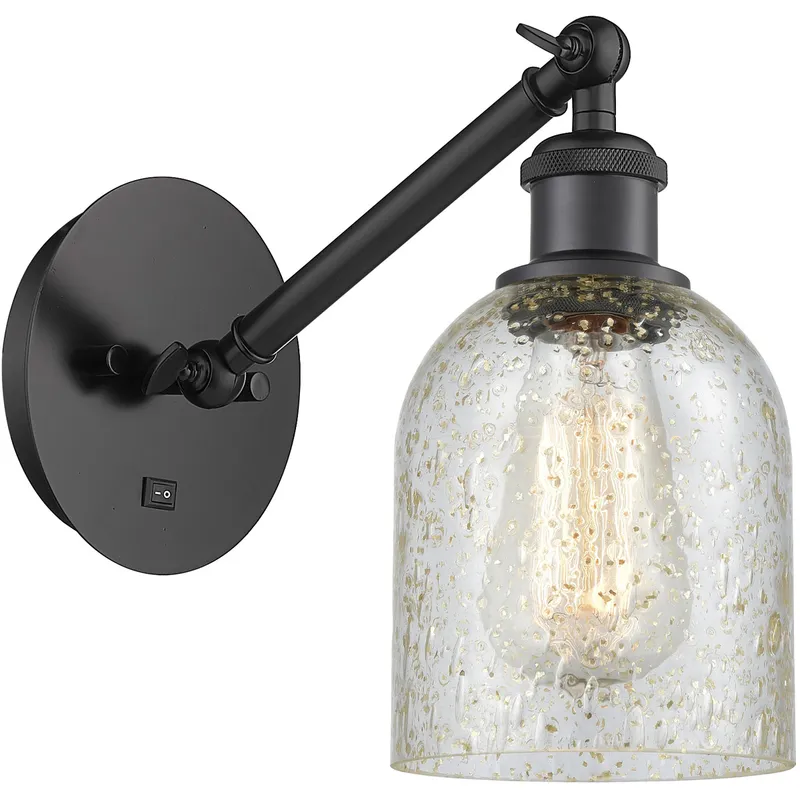 Ballston Caledonia LED 5 inch Matte Black Sconce Wall Light