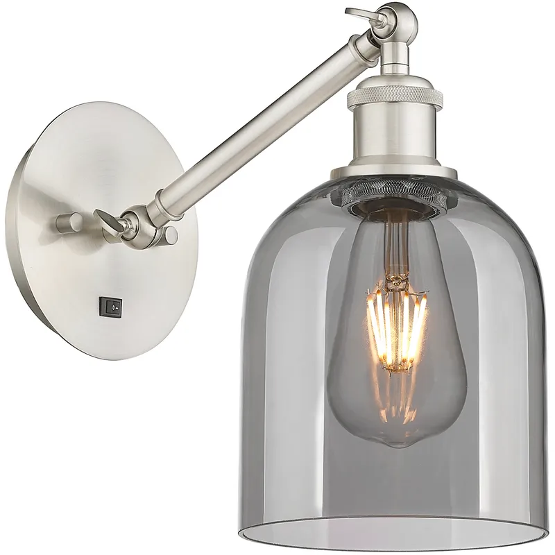 Ballston Bella 1 Light 5.5 inch Brushed Satin Nickel Sconce Wall Light