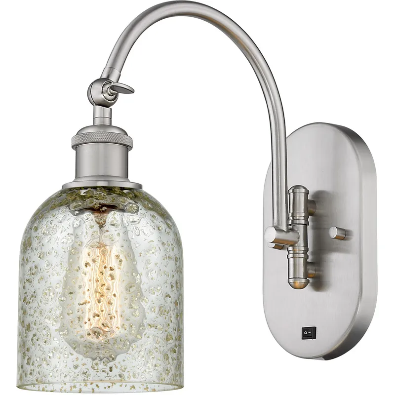 Ballston Caledonia 1 Light 5 inch Brushed Satin Nickel Sconce Wall Light
