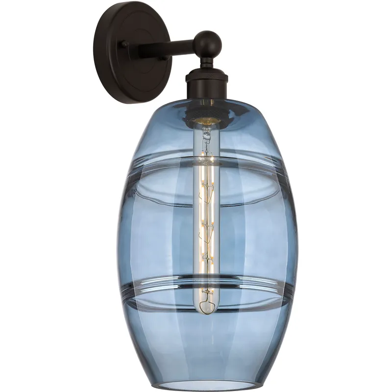 Edison Vaz 1 Light 8 inch Oil Rubbed Bronze Sconce Wall Light
