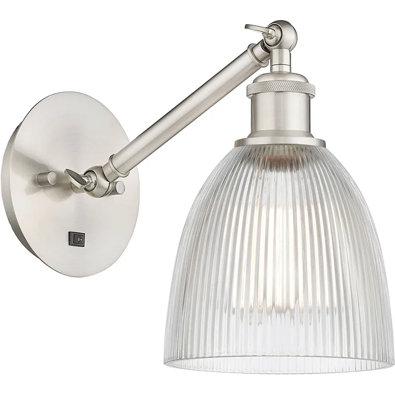 Ballston Castile LED 6 inch Brushed Satin Nickel Sconce Wall Light