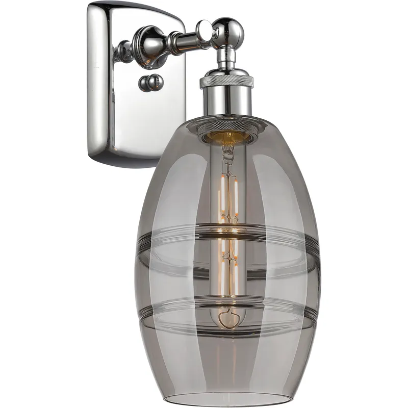Ballston Vaz 1 Light 5.88 inch Polished Chrome Sconce Wall Light