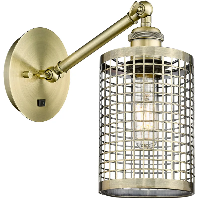 Nestbrook 1 Light 4.75 inch Antique Brass Sconce Wall Light