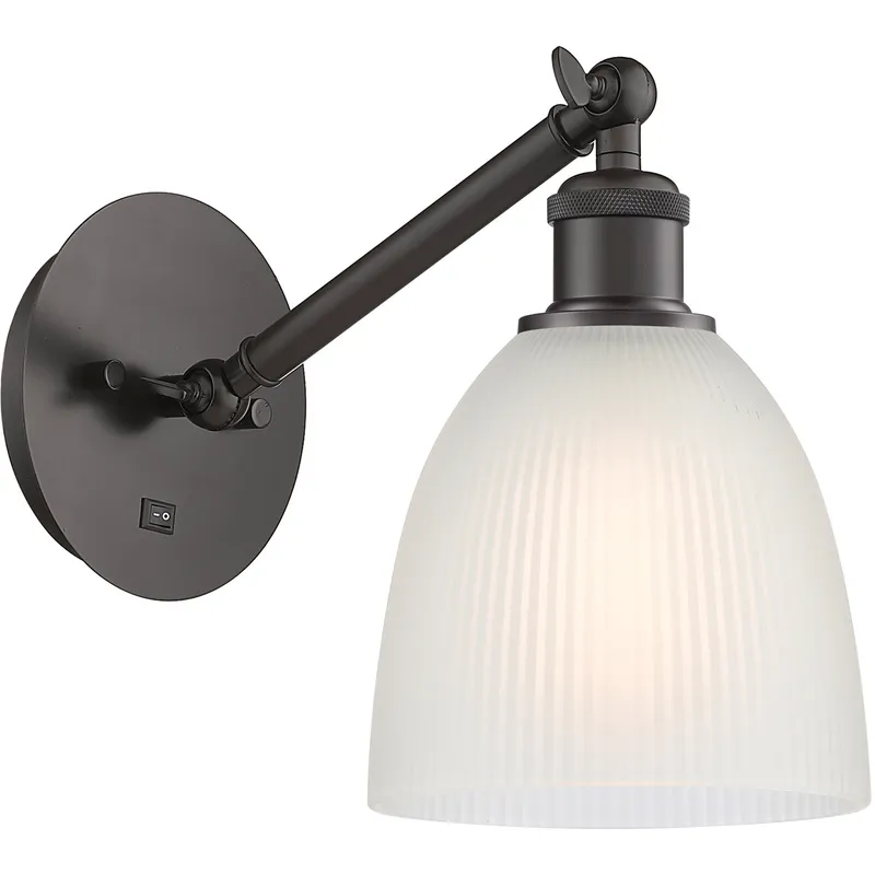 Ballston Castile LED 6 inch Oil Rubbed Bronze Sconce Wall Light