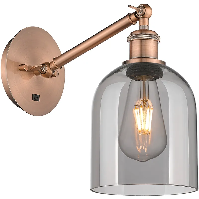 Ballston Bella 1 Light 5.5 inch Antique Copper Sconce Wall Light
