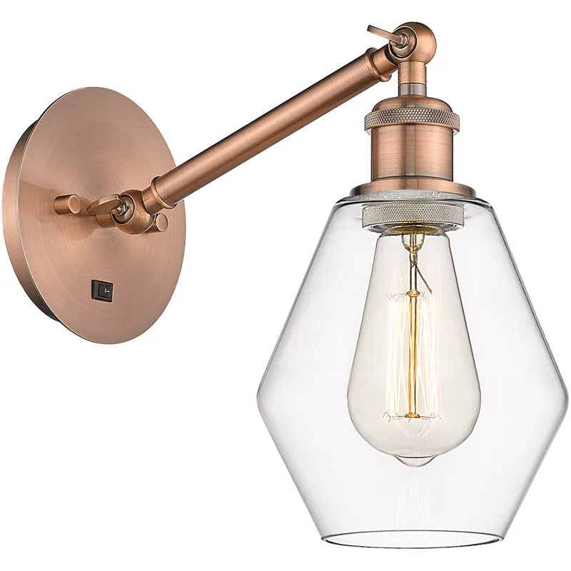 Ballston Cindyrella 1 Light 6 inch Antique Copper Sconce Wall Light