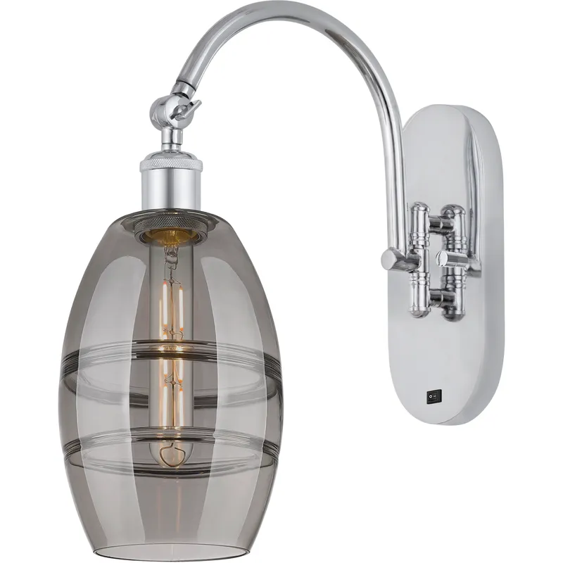 Ballston Vaz 1 Light 5.88 inch Polished Chrome Sconce Wall Light