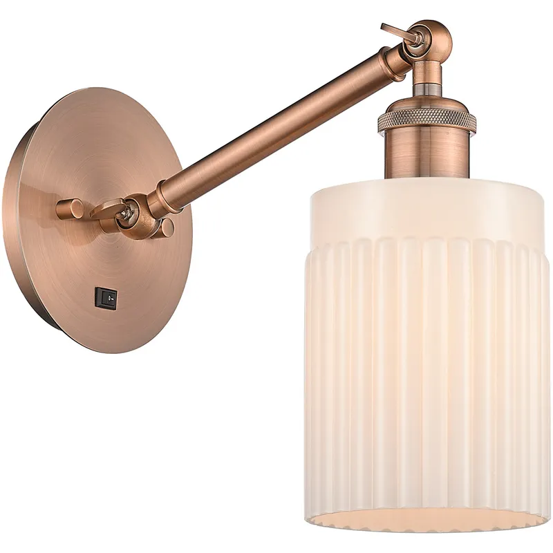 Ballston Hadley 1 Light 5 inch Antique Copper Sconce Wall Light